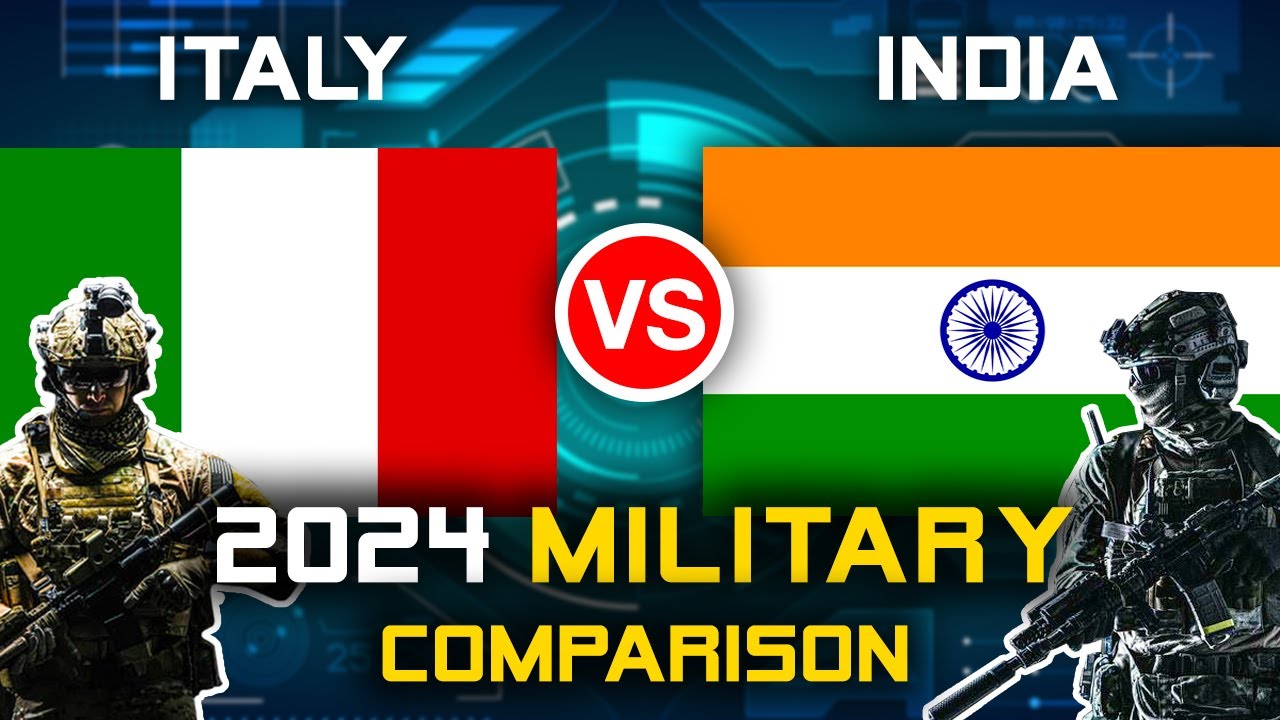 India vs Italy Military Power Comparison 2024 | Italy vs India Military Power 2024 