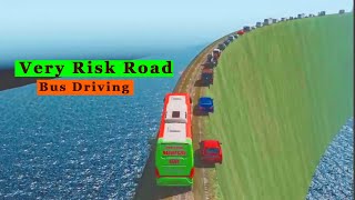 Bus driving risk road || android gameplay || simulator games || mobile games || mobile rific screenshot 5