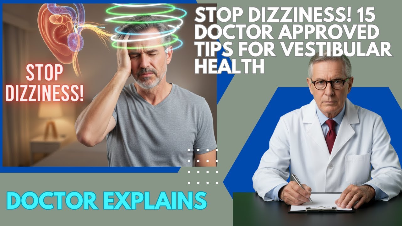 Stop Dizziness! 15 Doctor Approved Tips for Vestibular Health