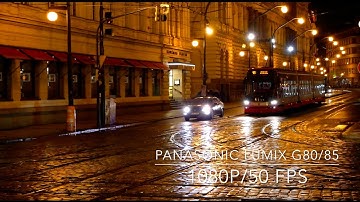 Panasonic Lumix GX80/85 video sample low light 1080p