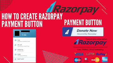 How to Create RazorPay Payment Button Accept Payments Your Website