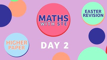 Easter Revision - Higher Paper Day 2 - Probability with Venn diagrams