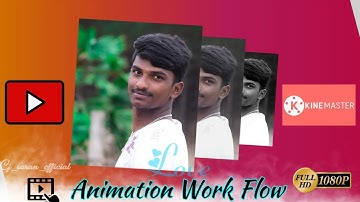 Kinemaster🔥Animation key Work Flow Video Editing | Tamil | 2020 |