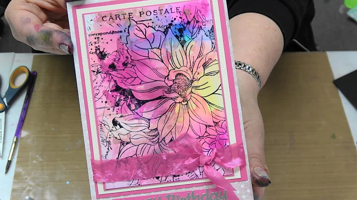 #307 Creating with New Marabu Alcohol Inks that Glimmer with a NEW "Special Sauce" that is amazing!