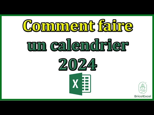 Calendrier 2024 Avec Un Grand Concept De Date D'amplification