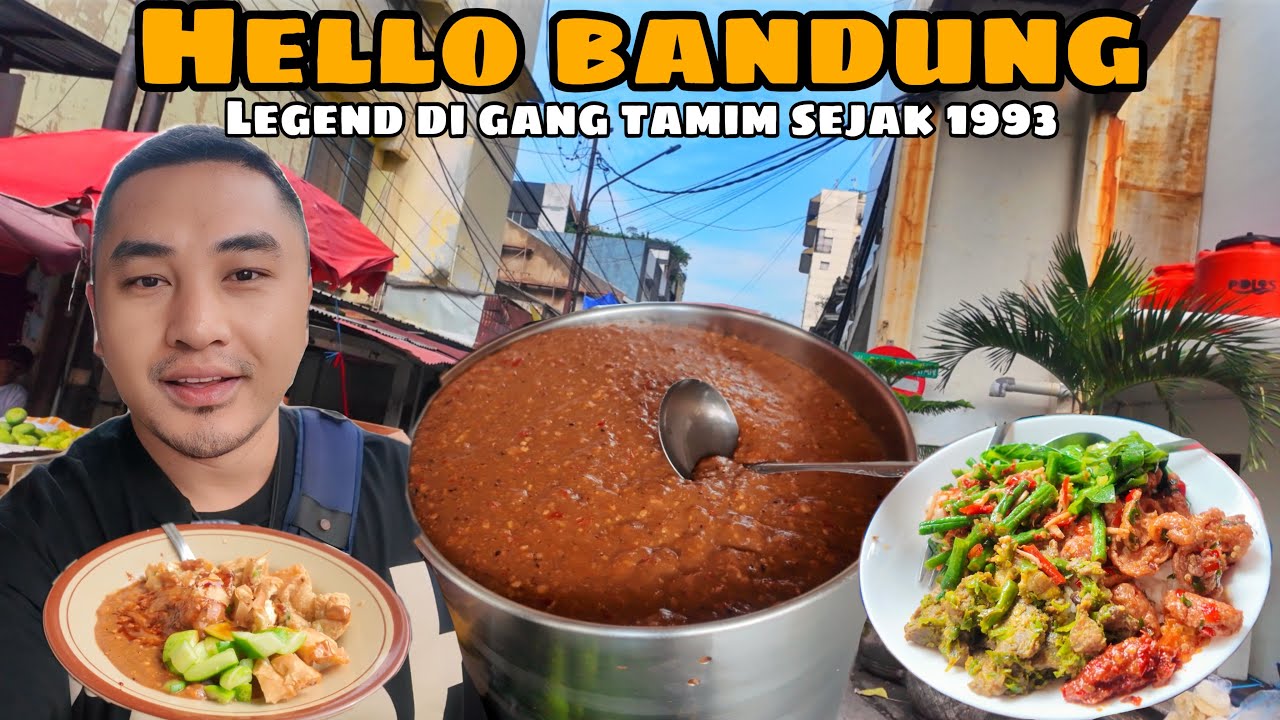 Explore Kuliner di Bandung || Ada Batagor Tamim Yang Sudah Legend  || Kuliner Pasar Baru Bandung