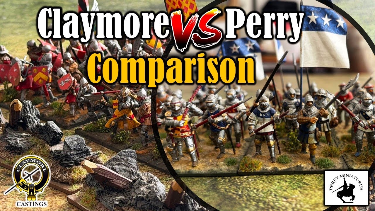 Сравнение миниатюр Перри и Клеймора