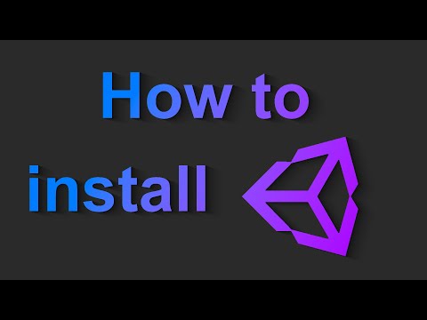 How to install and setup Unity