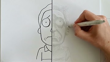 Drawing Jerry Smith | Rick & Morty