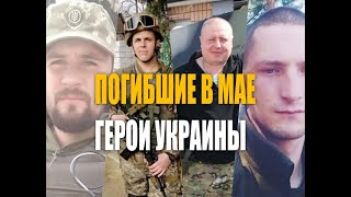 Погибшие в мае Герои Украины | InfoResist