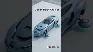 Ocean Pearl Cruiser Transform #transfer #transformation #robot #toys
