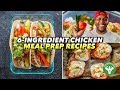 Meal Prep - 3 Easy 6-Ingredient Chicken Recipes