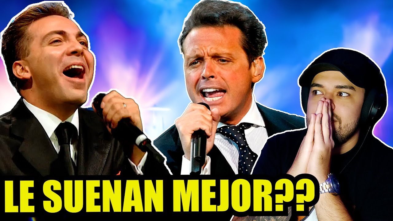 CRISTIAN CASTRO CANTANDO LAS CANCIONES DE LUIS MIGUEL!!🤯