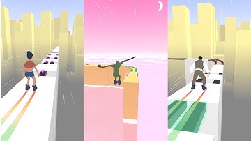 Sky Roller | Game Play Trick | BOSS Level 15 NOOB PRO HACKER (iOS, Android)