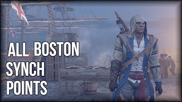 Assassin’s Creed III Remastered - 100% Walkthrough [PS4 Pro] – All Synchronization Points (Boston)
