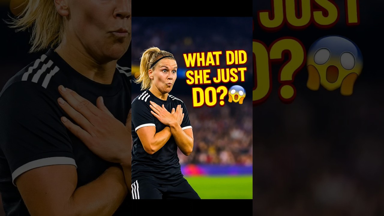 Weird celebration by this woman player! 😂😈