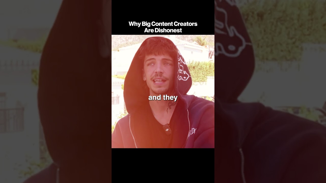 Why Big Content Creators Are Dishonest 😳