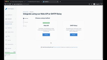 Create SendGrid API key
