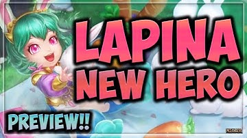 HEROES EVOLVED | LAPINA NEW HERO!! | GAMEPLAY | PREVIEW