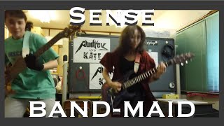 BAND-MAID - Sense - guitar and bass - cover #bandmaid