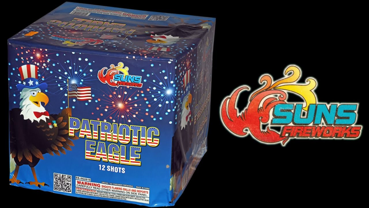 Patriotic Eagle 🦅 Suns Fireworks YouTube