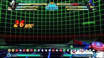 MvC3: Some stupid throw combo with Taskmaster and an assist