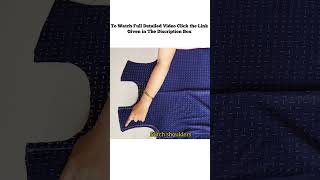 Very Easy Designer Top Cutting And Stitching | Latest Sleeve Design | Stitch By Stitch #shorts