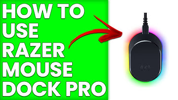 How To Use Razer Mouse Dock Pro (How To Setup And Use Razer Mouse Dock Pro)