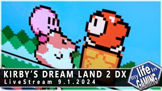 Kirbys Dream Land 2 DX (Game Boy Color) :: LIVE STREAM