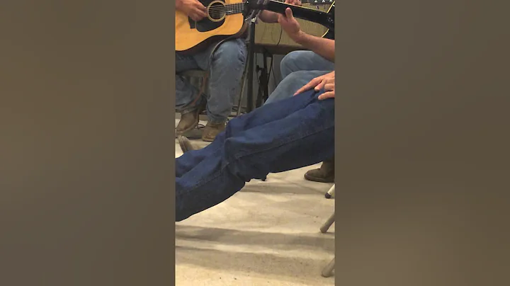 Dustin Hodges singing The Pressure is On