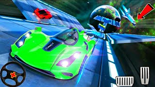 Futuristic  Car Stunts  #2 - Android Gameplay  - M7.ULvA GaminG screenshot 4