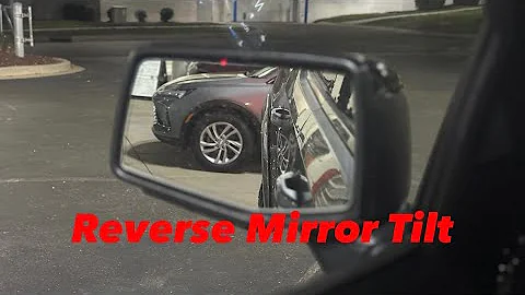 How to Turn on Reverse Mirror Tilt - Sierra