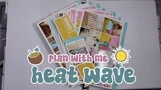 Plan With Me ☀️ Heat Wave (CaressPress)