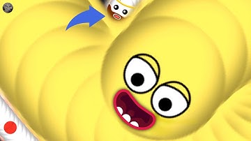 Wormate.io Trolling World Biggest Worm With Small Worm/Legendary Pro Skill Gameplay (Funny/Moments)