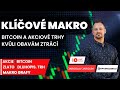 🔴Klíčové makro grafy, které budí obavy | Bitcoin a akciové trhy nadále ztrácí