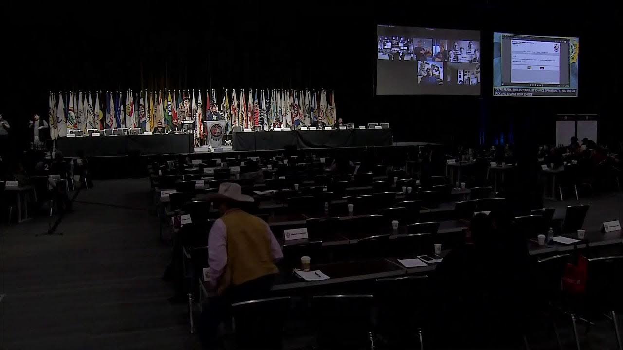 AFN Special Chiefs Assembly Day 1 Resolution Updates APTN News YouTube