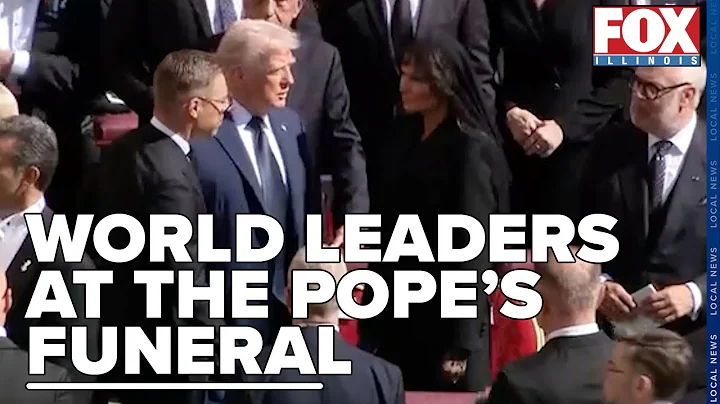 Massive crowds including world leaders fill St. Peter’s Square for Pope Francis’ funeral
