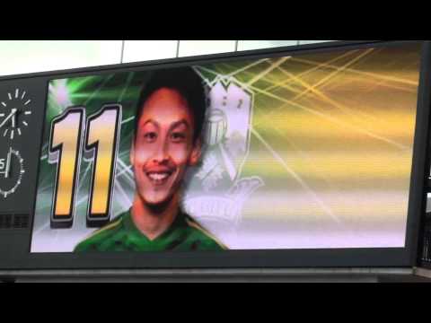 2012.8.5　ＦＣ岐阜ＶＳ福岡スタメン発表