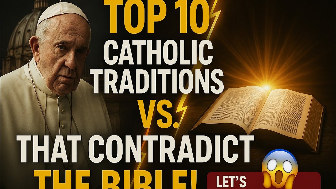 “Top 10 Catholic Traditions That contradict the Bible — Let's search the Bible.