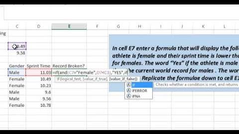 IF, NESTED-IF, IF(AND)FUNCTION, SUMIF