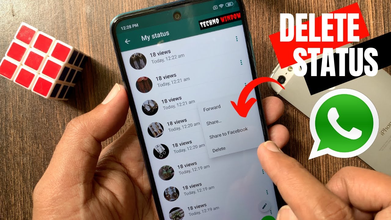 How to Delete WhatsApp Status