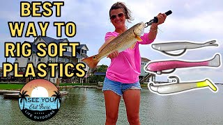 3 Best ways to rig soft plastics for REDFISH