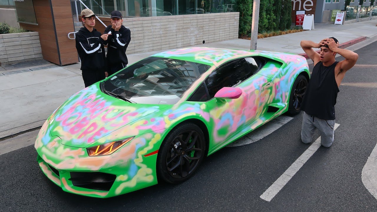 Featured image of post Slime Green Lambo Slime green lambo wrap challenge