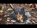 Wild Forage: Burdock Root Cooked in a Shovel