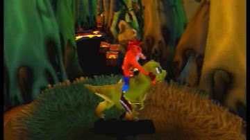 Crash Bandicoot 3: Warped - Dino Might! [PS1]