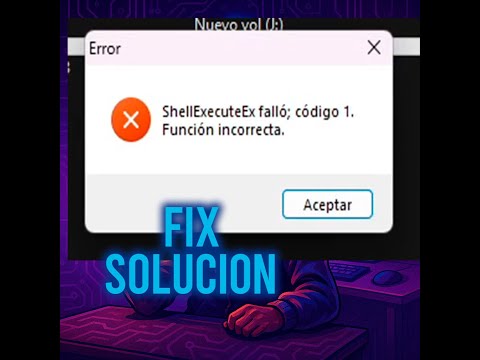 Solución Error ShellExecuteEx
