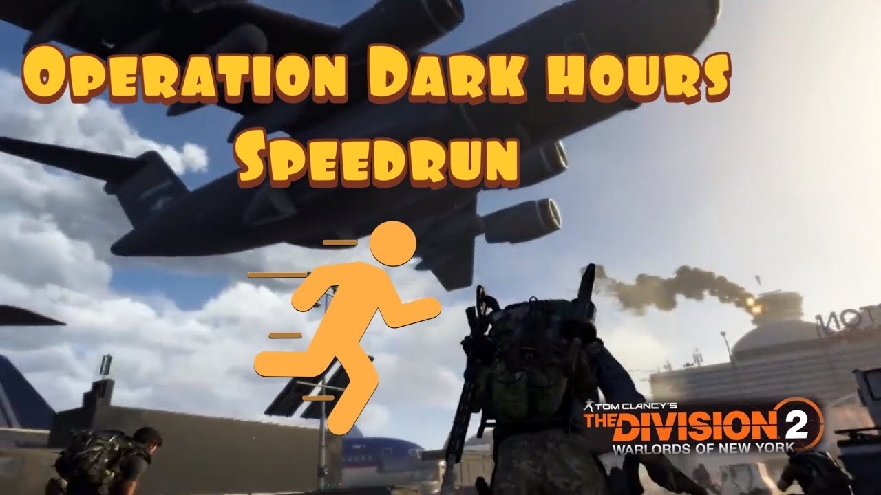 The Division 2 - Dark hours speedrun PS5 World Record 