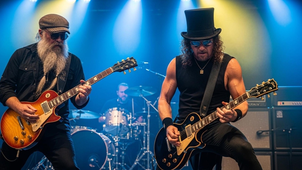 Led Zeppelin, AC/DC, Jimi Hendrix, Deep Purple – Legendary Classic Blues Rock Guitars & Raspy Vocals