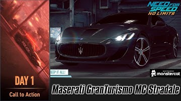 Need For Speed No Limits: Maserati GranTurismo MC Stradale | Enigma Complex (Day 1 - Call To Action)
