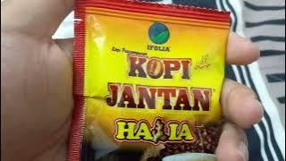 review paket kopi jantan halia